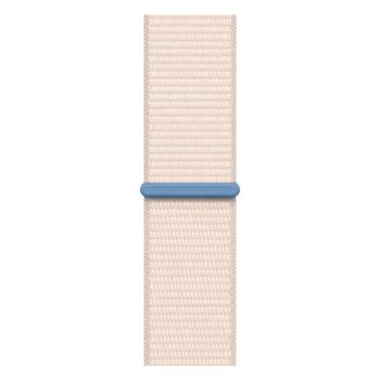 Apple Watch Series 9, 41 мм, корпус из алюминия цвета сияющая звезда, нейлоновый ремешок цвета сияющая звезда